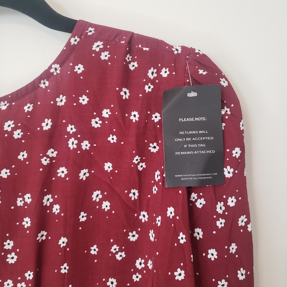 NWT Faithfull the Brand Chloe Dress - Size 6 - Picture 7 of 10